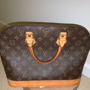 Authentic Louis Vuitton PM Alma Brown Satchel ❤️